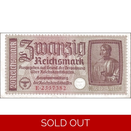 Germany-20 R.mark-ND(1940-45)-R139